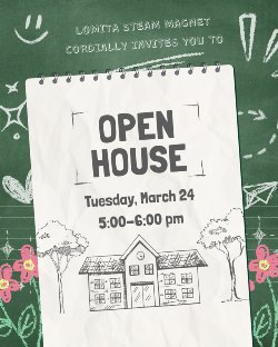 Open House 3-24-26