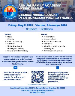 Family Academy 5-8-26
