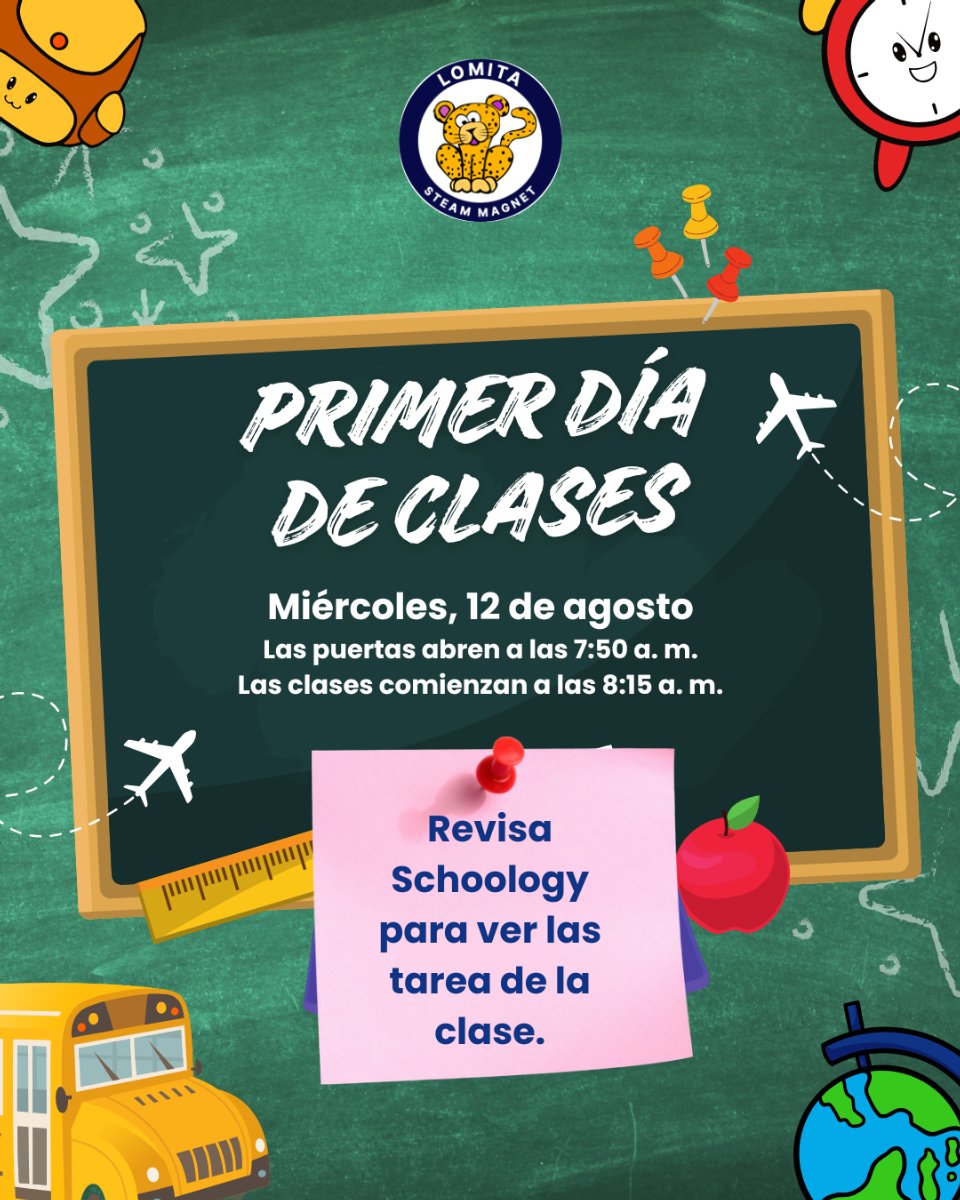 First Day 8-12-26 Spanish
